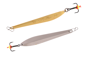 Блесна вертикальная ECOPRO Killer, 90мм, 15г, S/G