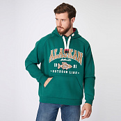 Толстовка Alaskan Promo Hoodie зеленый   S