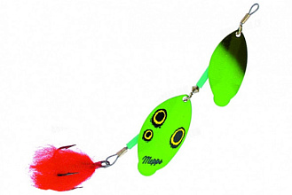  . Mepps TANDEM PIKE, Black/Green/Gold ()