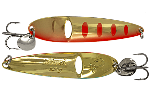Блесна колеблющаяся LureMax Rush 90мм., 28 г., 44, Silver eye