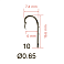 Крючки Saikyo KH-11014 Bait Holder