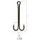 Крючки двойные Saikyo KH-11040 Double Hook (A-Long Shank)