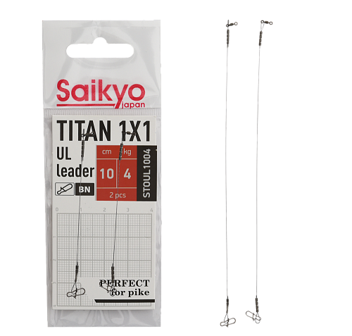 Поводки Saikyo Titan 1x1 UL