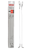 Поводок Saikyo Titan 1x1 Jerk №2 STOJ22530, 30кг/25см, 2шт