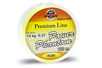  Power Phantom Premium Line FLUO YELLOW 120m 0,25mm