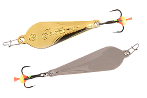Блесна вертикальная ECOPRO Favorite, 40мм, 4,5г, S/G