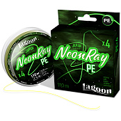 Шнур Lagoon NeonRay 110m, #0,4 fluo-yellow 0,104мм 5,9кг