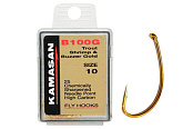 Крючки Kamasan B100g Trout Shrimp & Buzzer Gold - 10 Box