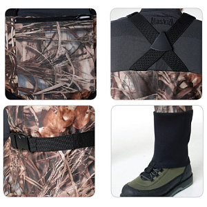 Вейдерсы Alaskan Scout камуфляж S