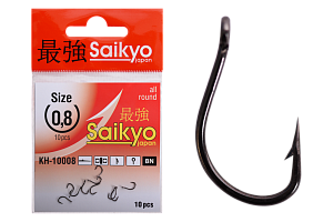 Крючки Saikyo KH-10008 Idumezina BN № 0,8 (10шт)