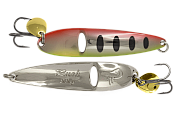 Блесна колеблющаяся LureMax Rush 80мм., 22 г., 43, Red eye