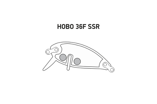 Воблер LureMax Hobo 36 Воблер LureMax Hobo 36