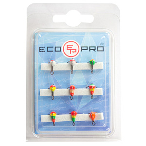 Тройник-капля ECOPRO б/цеп.на крюч.200-216 VMC All Color-10 (9шт.)