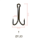Крючки двойные Saikyo KH-11041 Double Hook (B-Normal Shank)