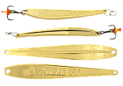 Блесна вертикальная ECOPRO Vandal, 60мм, 5г,   G