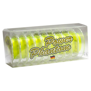 Леска Power Phantom Super Soft, желтый