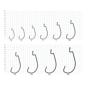 Крючки офсетные Saikyo BS-3315 Offset Hook