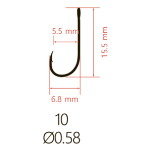 Крючки Saikyo KH-10120 Single Spoon Hook