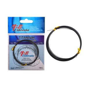 Поводковый материал Ushiwaka Titanium Single Wire Leader 