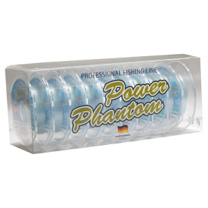 Леска Power Phantom Super Soft, светло-голубой