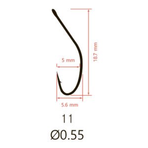 Крючки Saikyo KH-10074 Akita Kitsune