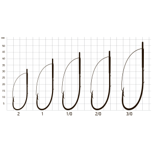 Крючки Saikyo KH-12001 Weedless Single Hook