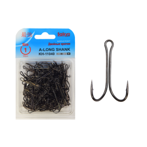 Крючки двойные Saikyo KH-11040 Double Hook (A-Long Shank)