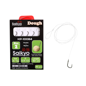 Крючки с поводками Saikyo KP-10084 Dough