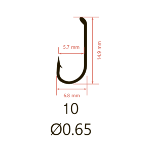 Крючки нахлыстовые Saikyo KH-71451 Dry Fly