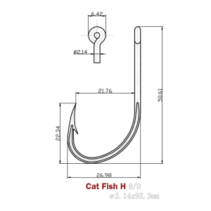 Крючки Saikyo Cat Fish H