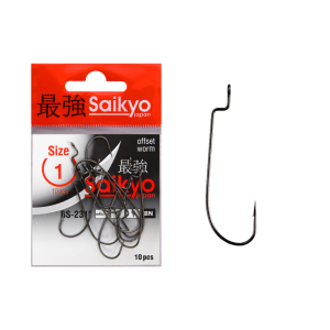 Крючки офсетные Saikyo BS-2311 O`Shaughnessy Worm