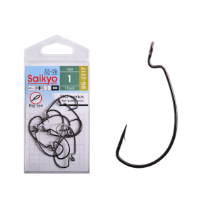 Крючки офсетные Saikyo BS-2317 Magna Super Lock Worm
