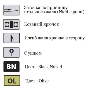 Крючки карповые Saikyo KH-10098 Clever Carp