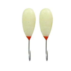 Мормышки фосфорные ECOPRO Капля с отверстием