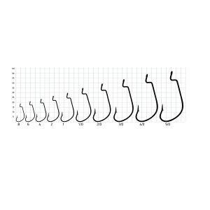 Крючки офсетные Saikyo BS-3312 Offset Hook