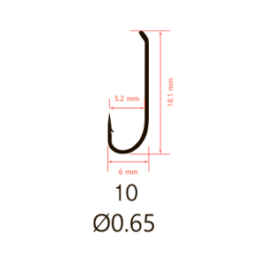 Крючки нахлыстовые Saikyo KH-72470 Nymph