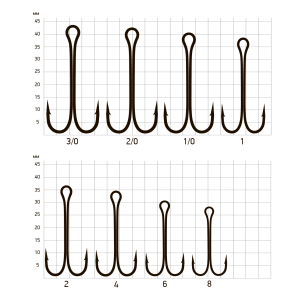 Крючки двойные Saikyo KH-11040 Double Hook (A-Long Shank)