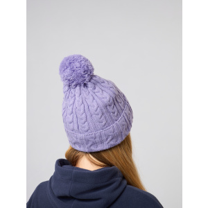 Шапка женская Alaskan с помпоном вязаная