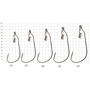 Крючки офсетные Saikyo BS-2435 Offset Hook