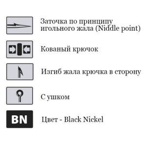 Крючки фидерные Saikyo KH-10085 Special Feeder