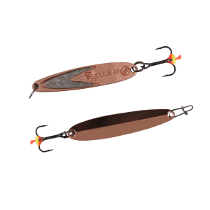 Блесна вертикальная ECOPRO Судачья + серебряный флекс