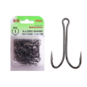 Крючки двойные Saikyo KH-11040 Double Hook (A-Long Shank)