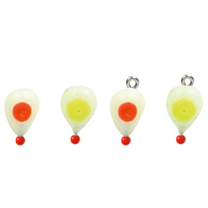 Мормышки фосфорные ECOPRO Капля с глазком