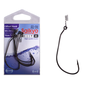 Крючки офсетные Saikyo BS-2435 Offset Hook