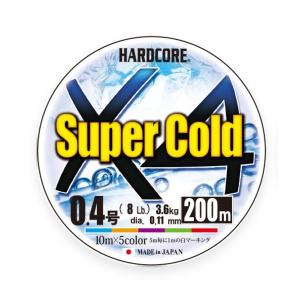 Duel PE Hardcore Super Cold X4, 200m