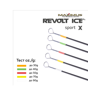 Зимняя удочка Maximus Revolt Ice Sport X