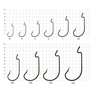 Крючки офсетные Saikyo BS-2312 Offset Worm