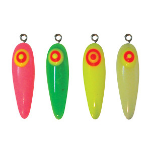 Мормышки фосфорные ECOPRO Корюшиная с глазком