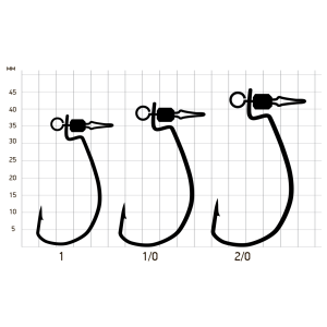 Крючки офсетные Saikyo BS-2330 Drop Shop