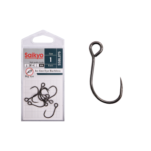 Крючки Saikyo SSBL075 In-line Eye Barbless